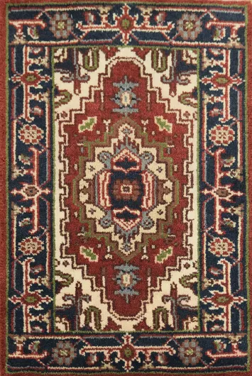 Traditional Oriental Rug with Rich Earthy Color Palette 2x3