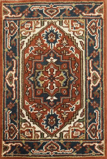 Stunning Handwoven Bold Rug 2x3