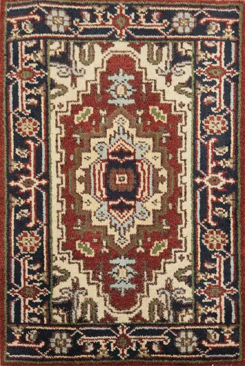 Intricate Traditional Geometric Rug 2x3