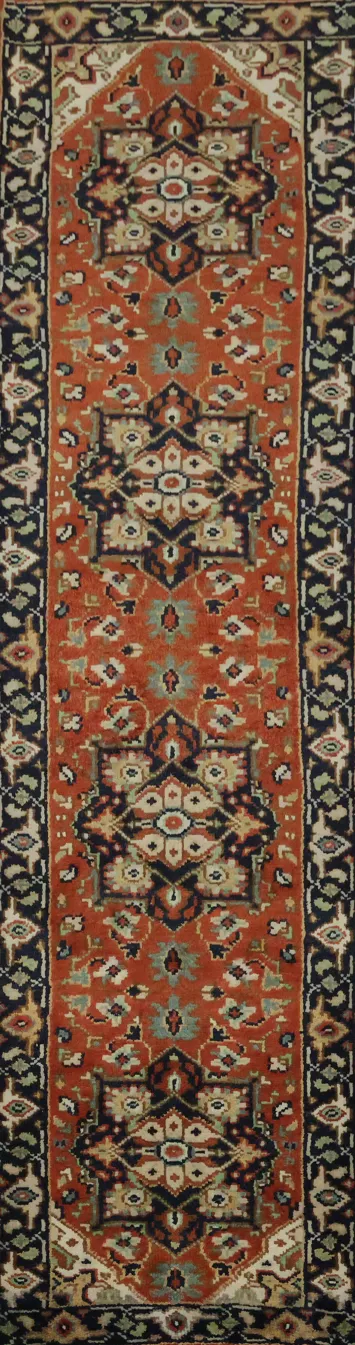 Artistic Hallway Runner with Traditional Patterns 3x10