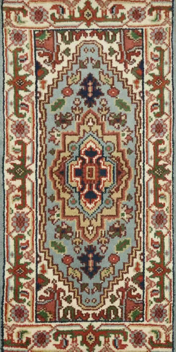 Sophisticated Oriental Wool Rug 2x4