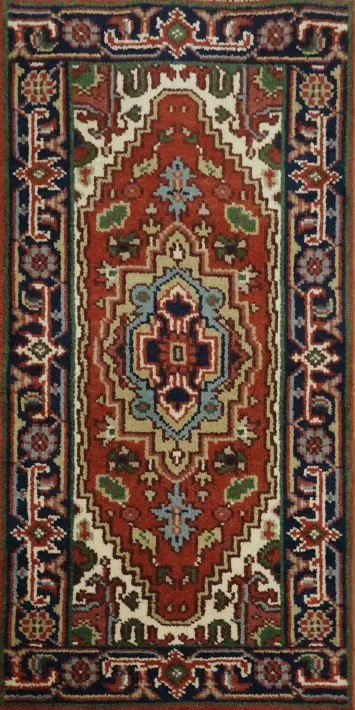 Luxurious Handmade Tribal Rug 2x4