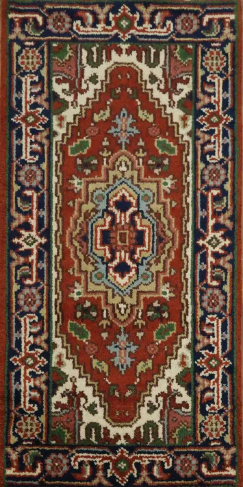 Bold and Vibrant Tribal Rug 2x4