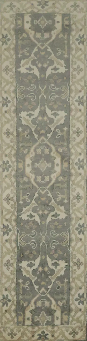 Chic Neutral Toned Runner Rug 3x10