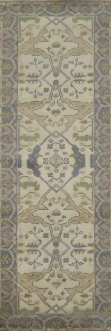 Sublime Pastel Geometric Runner Rug 3x8