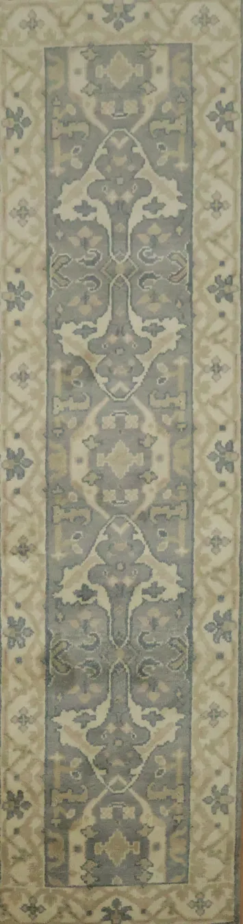Traditional Oriental Runner With Medallion Designs 3x10