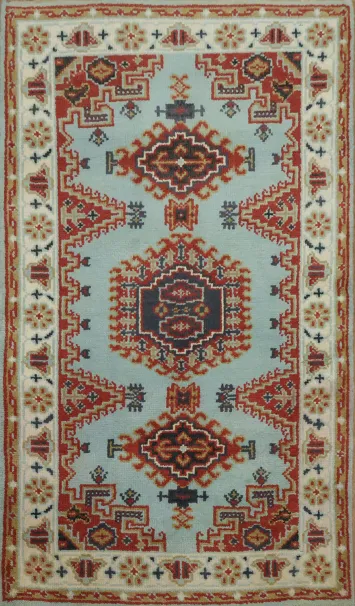 3'x5' Traditional Style Decor Viss Rug with Rich, Detailed Patterns