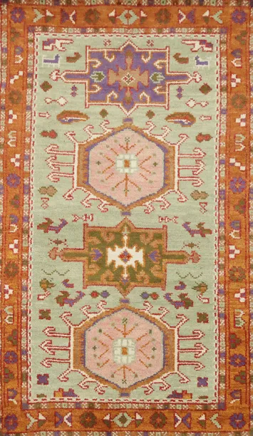 Mesmerizing Traditional Wool Rug 3x5