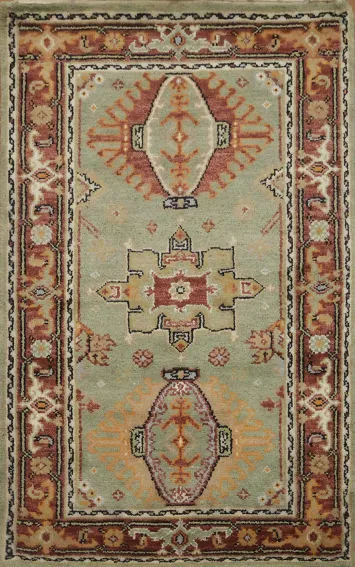 Artisan Oriental Rug in Earthy Tones 3x5