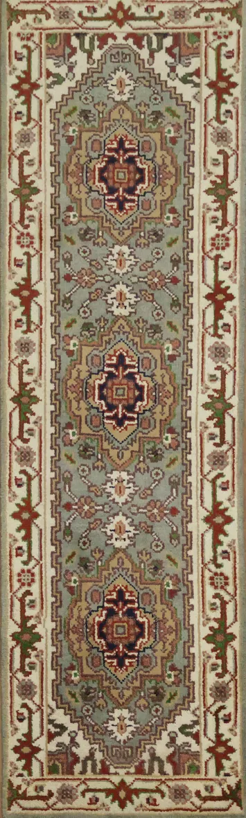 Exquisite Oriental Runner Rug 2x8