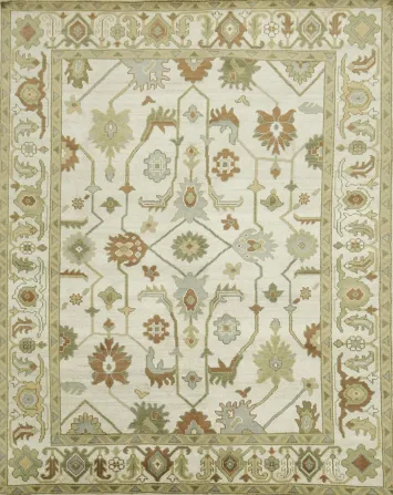 Traditional Oushak Hand Made Area Rug 8x10