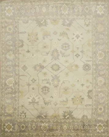 Sage Green Palace Traditional Oushak Hand Made Large Rug 12x15