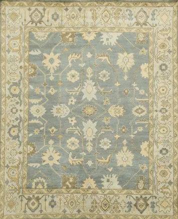 Traditional Oushak Hand Made Area Rug 8x10