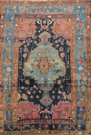 Hamedan Persian Wool Rug 5x7