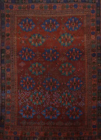 Afshar Oriental Wool Rug 5x7