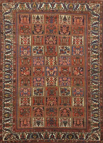 Top Quality Wool Bakhtiari Persian Area Rug 8x11