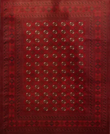 Balouch Afghan Oriental Wool Area Rug 8x10