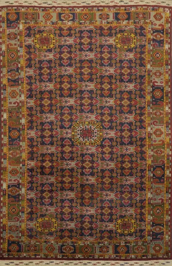 Balouch Oriental Wool Area Rug 7x11