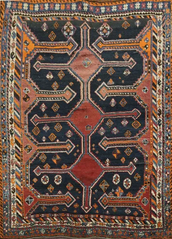 Lori Persian Area Wool Rug 6x8