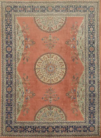 Khotan Oriental Wool Area Rug 9x12