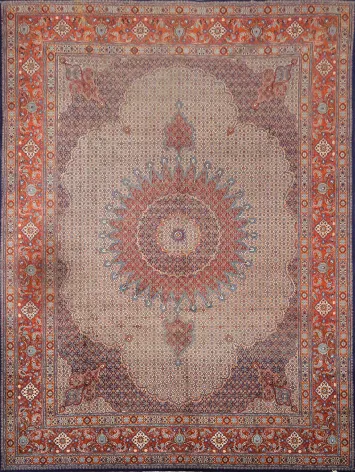 Top Quality Wool Mood Persian Area Rug 10x13