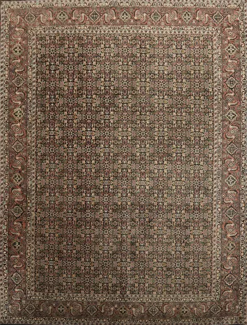 Blue Wool Bidjar Persian Area Rug 6x8