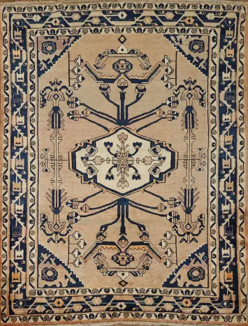 Top Quality Tribal Wool Lori Persian Area Rug 7x9