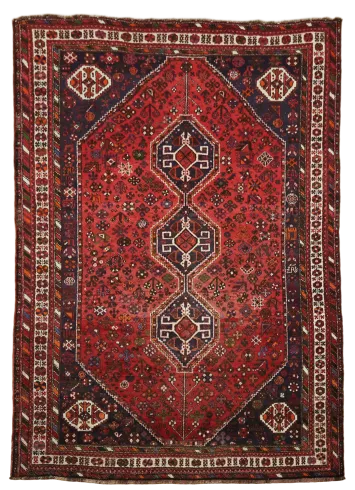 Shiraz Persian Tribal Wool Area Rug 7x10