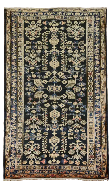 Blue Vintage Lori Persian Wool Area Rug 7x12