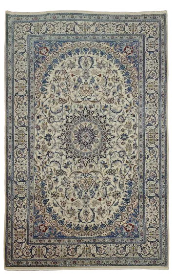 Nain Persian Wool Area Rug 7x10