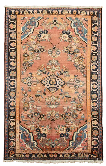 Vintage Wool Lilian Persian Area Rug 7x11