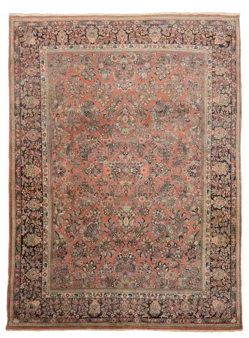 Vintage Sarouk PersianWool Area Rug 9x12