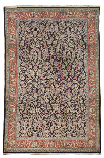 Blue Mahal Persian Wool Area Rug 7x10