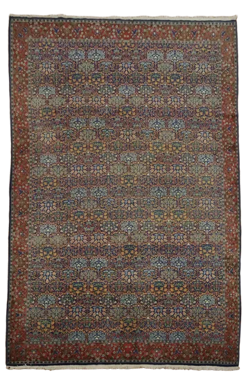 Top Quality Decorative Kerman Persian Wool Area Rug 8x12
