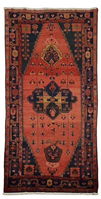 Lori Persian Tribal Wool Rug 5x10