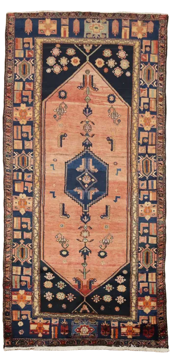 Geometric Lori Persian Wool Rug 5x11