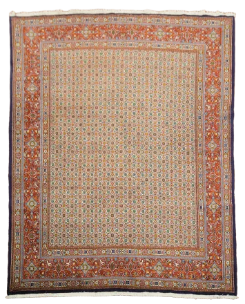 Vintage Mood Persian Wool Area Rug 7x9