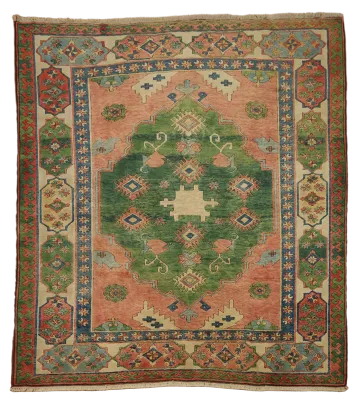 Anatolian Turkish Wool Area Rug 8x10