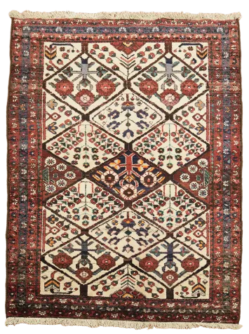 Top Quality Hamedan Persian Runner Wool Rug 3x10