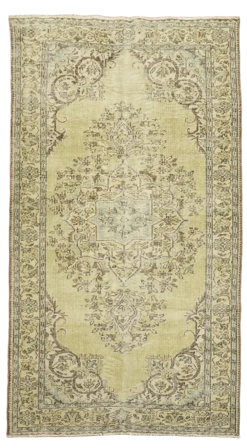 Anatolian Oriental Wool Distressed Rug 5x10