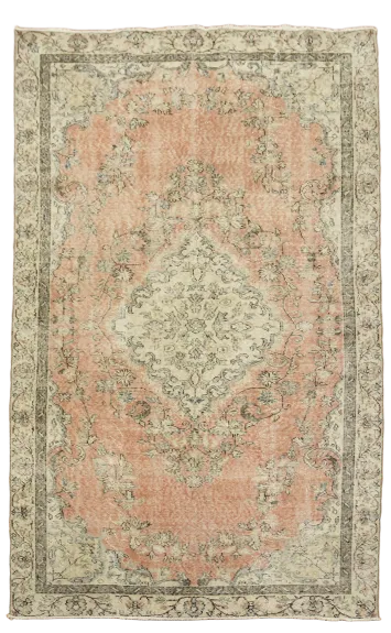 Anatolian Oriental Distressed Wool Rug 5x9