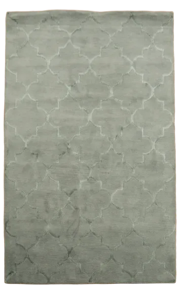 Contemporary Geometric Grey Green Rug for a Classy and Serene Look 5'x8'