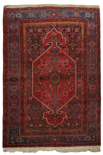 Zanjan Persian Wool Rug 4x5