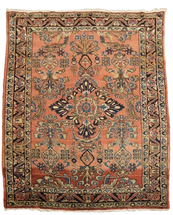 Vintage Wool Lilian Persian Rug 5x7