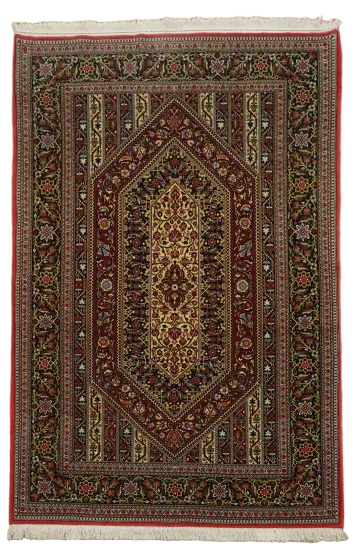 Qum Persian Wool Rug 5x7