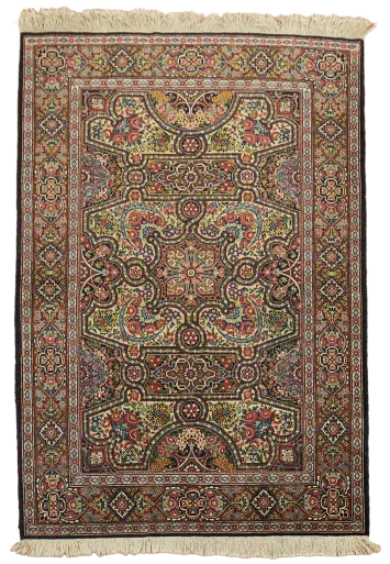 Kerman Persian Wool Rug 5x7