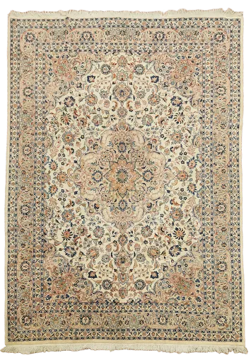 Kashan Persian Wool Area Rug 8x12