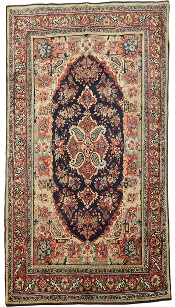 Mahal Persian Rug 5x7