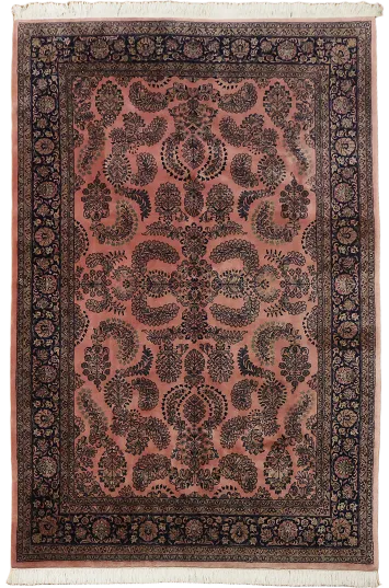 Sarouk Oriental Wool Area Rug 7'X10'