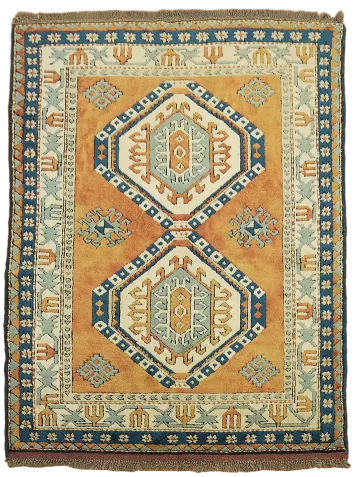 Anatolian Turkish Wool Rug 5x6